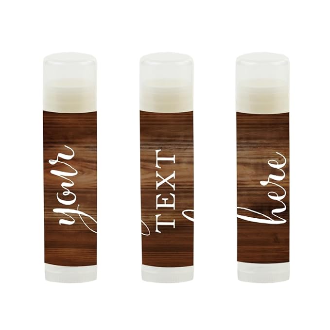 Andaz Press Personalized Lip Balm Party