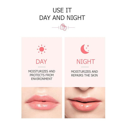 BIOAQUA Strawberry Fruit Moisturizing Lip Mask 0.46oz