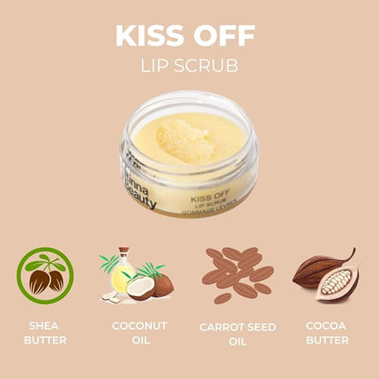 Rinna Beauty Kiss Off Lip Scrub, oz