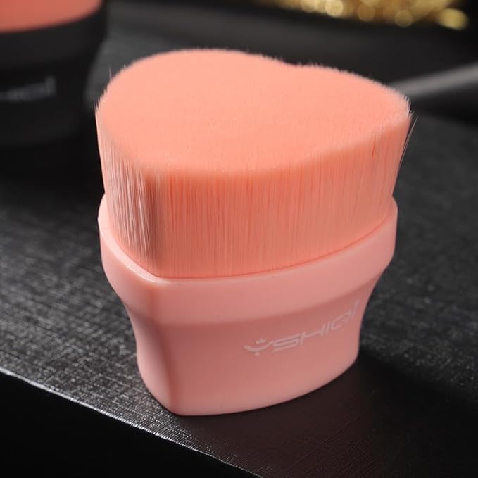 Sunscreen Applicator for Kids, Travel Size and Portable Sunblock Buddy Brush Set, Buddies Sunscreen Applicator with Cleaning Mat, Buddy Brush Set Sun Lotion Applicator Sun Cream Brush Pink (2 Pack)