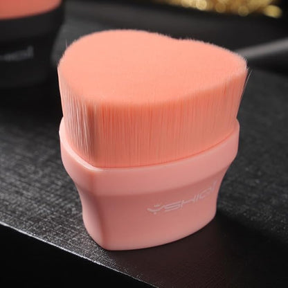 Sunscreen Applicator for Kids, Travel Size and Portable Sunblock Buddy Brush Set, Buddies Sunscreen Applicator with Cleaning Mat, Buddy Brush Set Sun Lotion Applicator Sun Cream Brush Pink (2 Pack)