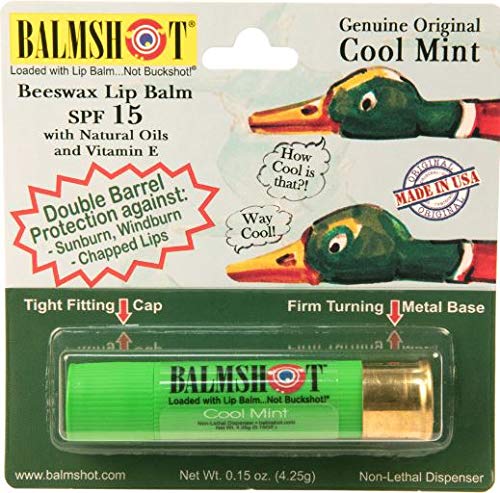 BALMSHOT Lip Balm Two Pack of Cool