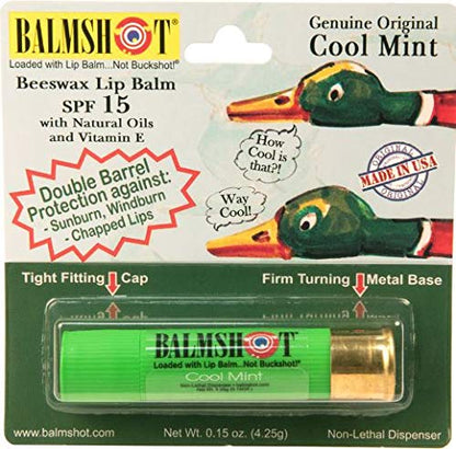 BALMSHOT Lip Balm Two Pack of Cool