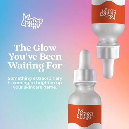 Hunny Bunny Vitamin C B E - Frangrance Free - Hyaluronic Acid - Ferulic Acid Serum, Better Skin Hydration, Anti Aging, Anti Wrinkles - Dark Spot Enhancer, Antioxidant Serum, (1 Fl Oz) - Made in USA