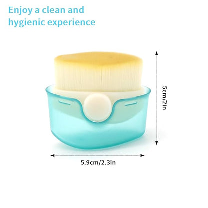 Dohia Sunscreen Applicator for Kids Sunblock Buddy with Protective Caps Makeup Brushes un Lotion Applicator Sun Cream Brush ST1-DGHZS (Green)