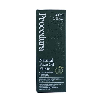 Premium Face Oil-100% Natural with 10 Precious Oils, Hemp Seed, Squalane & Vitamin E, Anti-Aging, Hydrating, Gua Sha Massage & Dry Skin Moisturizer Cold Pressed for Sensitive Skin (1 fl oz)