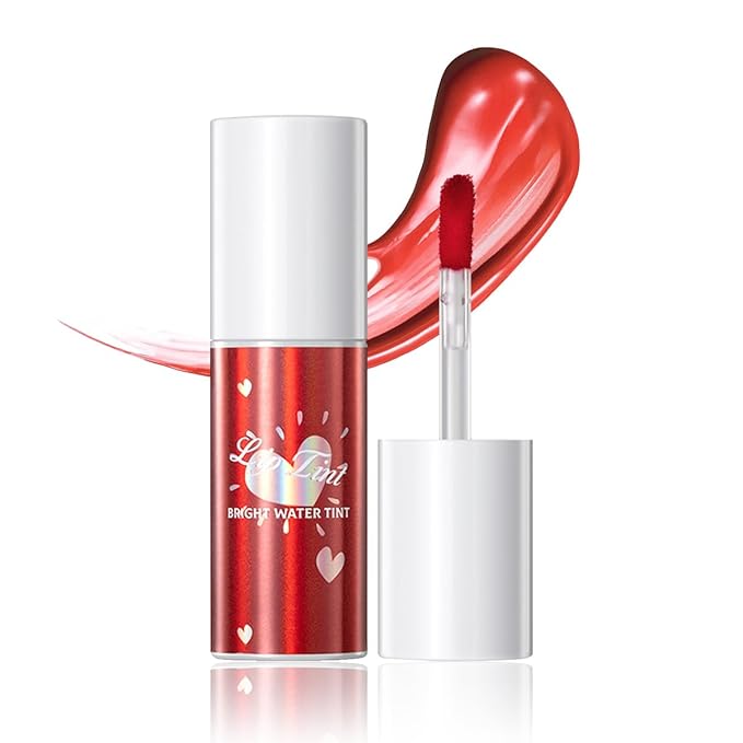 Lip Gloss Set,Moisturizing Lip Stain Plumping Lip Tinted Gloss