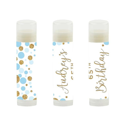 Andaz Press Personalized Milestone Birthday Party Glitter