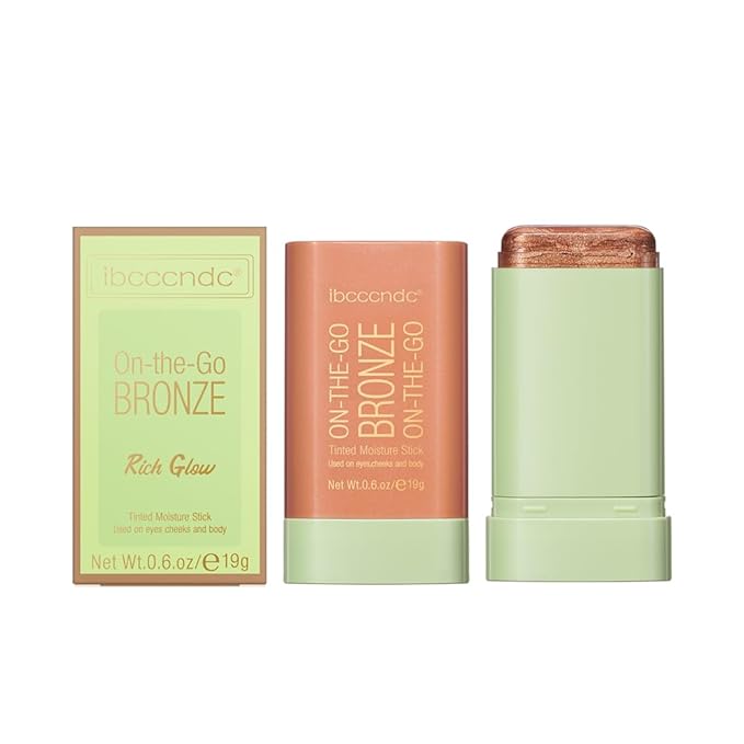 Multi-Use On The Go Bronzer Stick, Cream Contour Rich Glow)