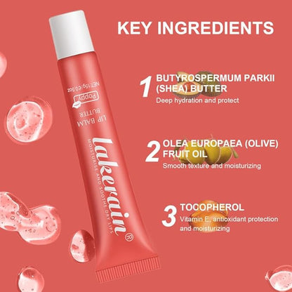 Lip Butter Balm, Butter Lip Balm fl.oz(Poppy)