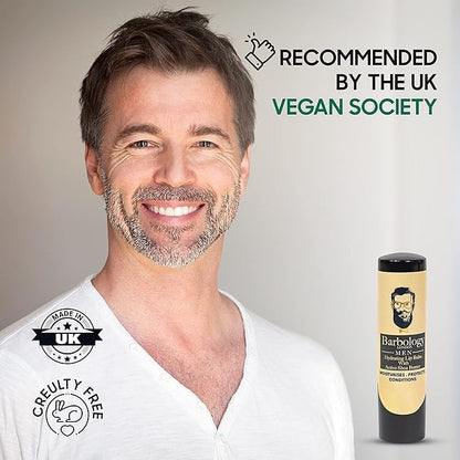 Men's Moisturizing Lip Balm for Chapped 0.17oz