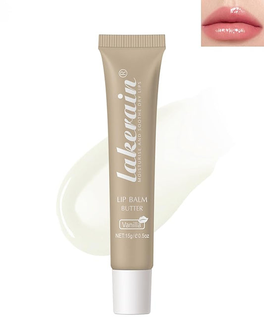 Lip Butter Balm Vanilla,Hydrating Tinted Butter Gift
