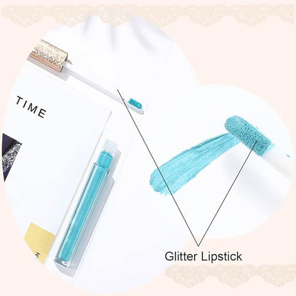 Kilshye Matte Lipstick Long Lasting Liquid Lipsticks Waterproof Cream Lip Gloss High Pigment Lipstick Non Stick Cup Lip Makeup for Women and Girls Pack of 1 A Blue 8