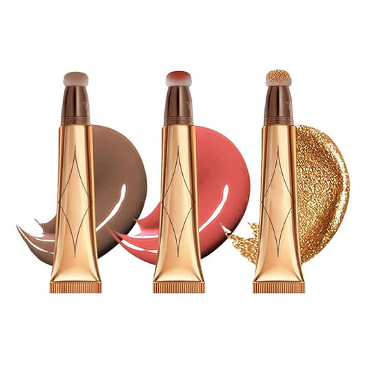 3 Color Contour Beauty Wand, Highlighter ，Blush，Face Concealer .(01#Contour +03#Blush+06#Highlighter)