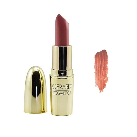 Gerard Cosmetics Lipstick French Toast | Warm Nude Lipstick with Comfort Matte Finish | Highly Pigmented, Smooth Formula with Hydrating Ingredients | Cruelty Free & Made in USA