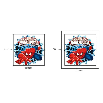 20 sheets spider man temporary