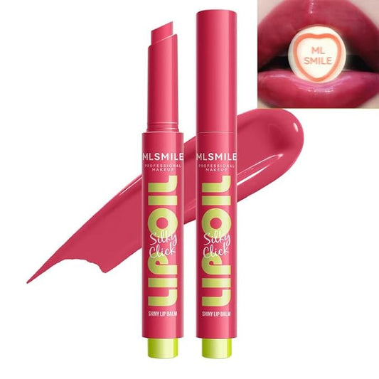 Click Lip Gloss Pen For Women Plumping Lip Stain Color Changing Waterproof Long Lasting Jelly Tinted Lip Balm Hydrating Lip Oil For Dry Lips (02)