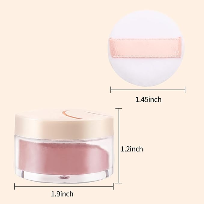 Boobeen Matte Blush Powder Makeup Loose Powder Face Matte Look