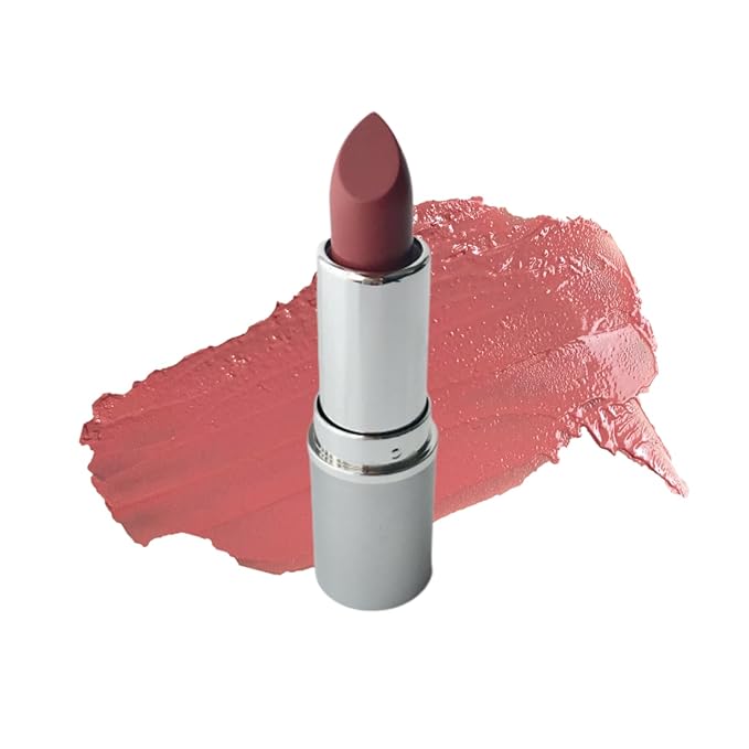 Honeybee Gardens Truly Natural Long Lasting Lipstick, Calliope, Medium Neutral Mauve, Naturally Hydrating & Nourishing, Vegan, Gluten-Free & Cruelty-Free, 0.13 oz / 3.8 g