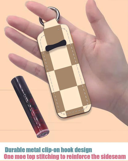 Chapstick Holder Keychain Holder Neoprene Lip Balm Lipstick