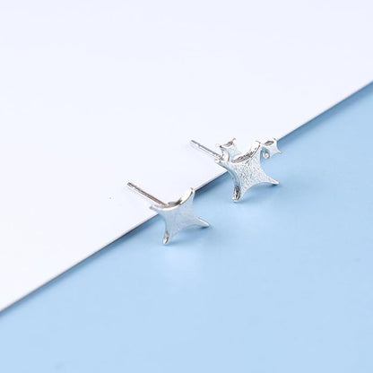 Punk Cross Star Dangle Drop Earrings