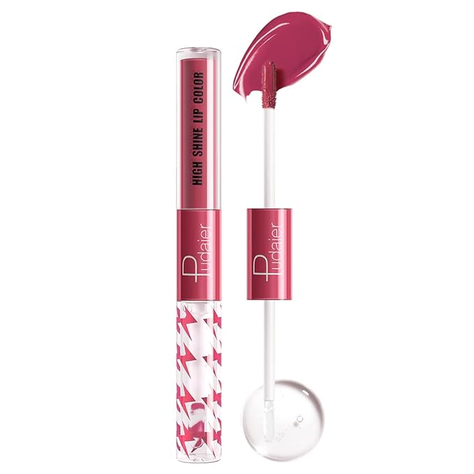 High Shine Lip Gloss with Clear Fixed Color High