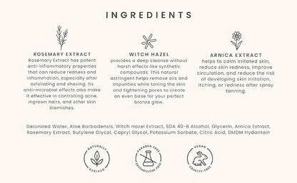 SJOLIE Sunless Tanning pH Balancing Spray (32oz)