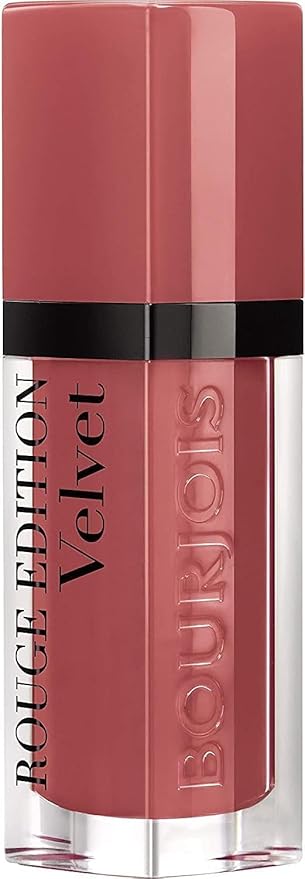 Bourjois Paris Rouge Edition Velvet Lipstick 7.7ml, 04 Peach Club, 1 Count