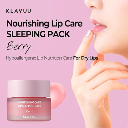 Klavuu Nourishing Care Lip Sleeping Pack 0.7oz