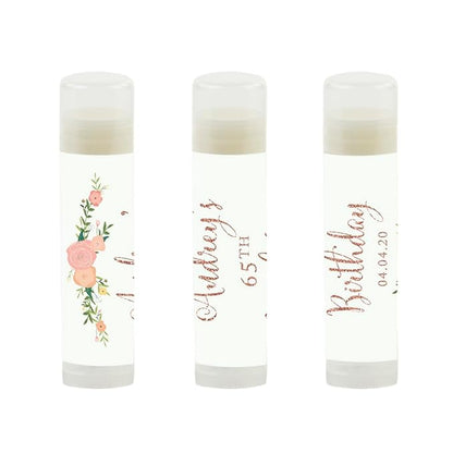 Andaz Press Personalized Milestone Birthday Party Florals,