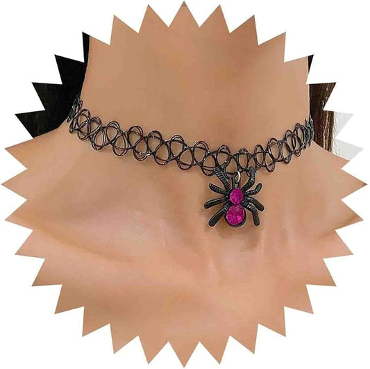 Black Velvet Choker Necklace Goth Balck
