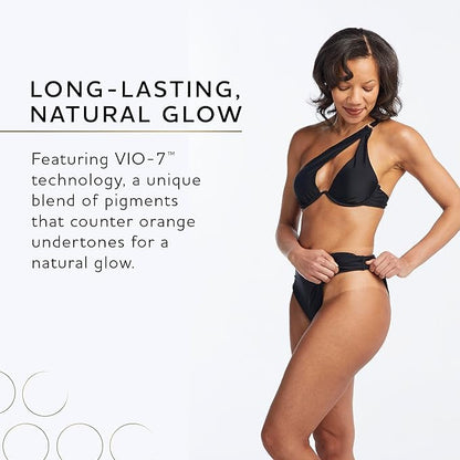 Norvell Venetian Sunless Tanning Bundle: Self Tanner Spray Solution Mist with Bronzer for Instant Sun Kissed Glow, 7 fl. oz. and Streak Free Washable Applicator Blending Tan Mitt for Flawless Results