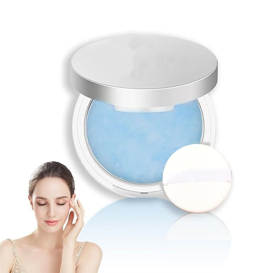Chillab Lavender Matte Powder,Oil Control Face Pressed Powder (Floating Cloud)