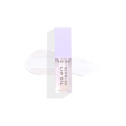 SPF50 Glow & Go Lip Oil: Lip Oil with SPF, Moisturizes and Protects Lips, 4.5ml in Coconut
