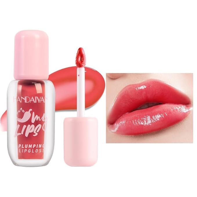 Plumping Lip Gloss With Chili Extract, Fuller Lips Plumping