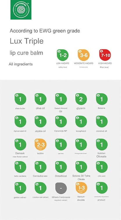 NATURAL SHINE Lux Triple Lip CURE oz)