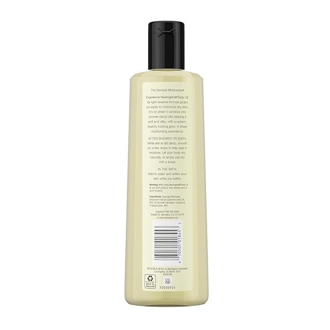 Neutrogena Body Oil Light Sesame Formula,
