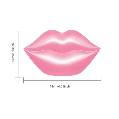 20Pcs Lip Mask,Pink Moisturizing Plumping Lip