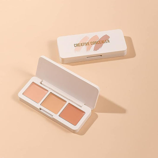 IFiona Tricolor Concealer to Cover Spots,Stains,Acne,Freckles and Brighten