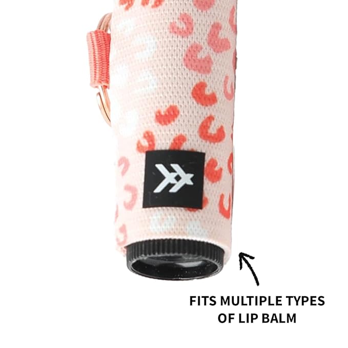Thread Wallets Lip Balm Holder Keychain, Lip Gloss