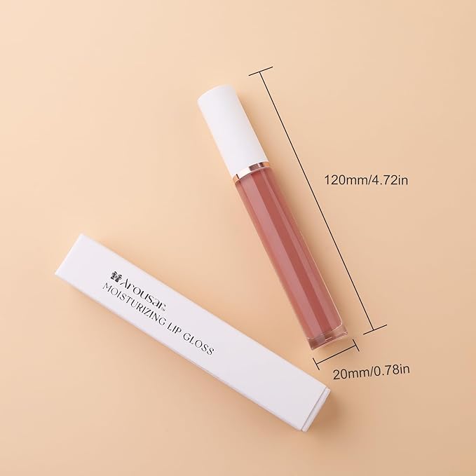 Moisturizing Lip Gloss, Non-Stick and Non-Drying Luminous Tinted Moisturizing