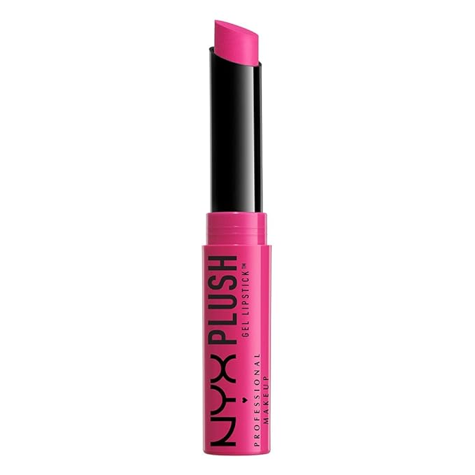 NYX Professional Makeup Plush Gel Lipstick, Azalea, 0.05 Gel