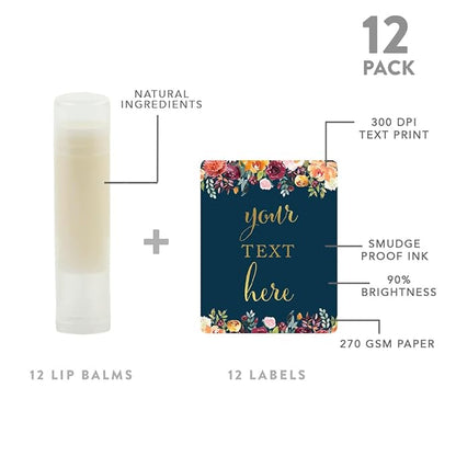 Andaz Press Personalized Lip Balm Party Bulk