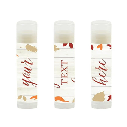 Andaz Press Personalized Lip Balm Party Leaves,