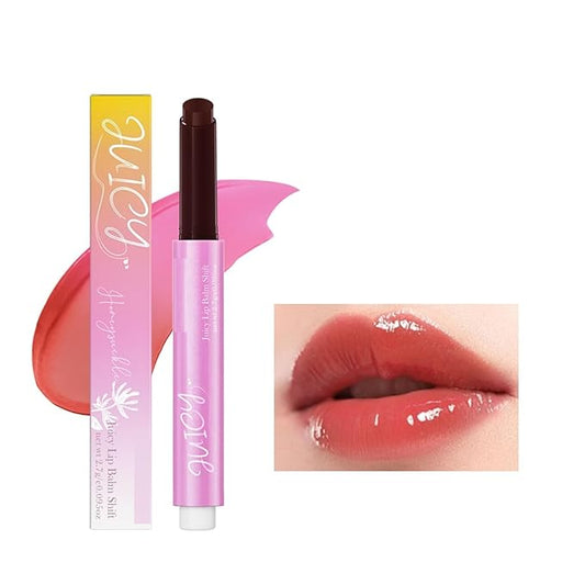 MAEPEOR Tinted Lip Balm 6 Colors Honeysuckle)