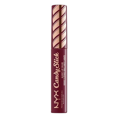 NYX PROFESSIONAL MAKEUP Candy Slick Glowy Lip Color Gloss - Cherry Cola (Burgundy)