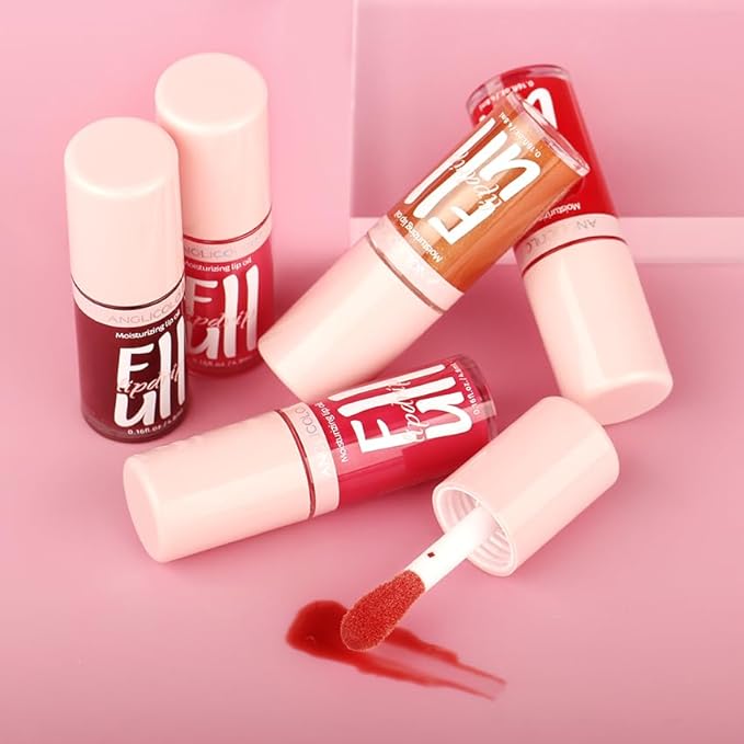 Lip Glow Oil Hydrating 6 Colors, Moisturizing & Glow