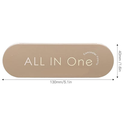 Waterproof Concealer Palette, High Coverage, Professional Long Lasting