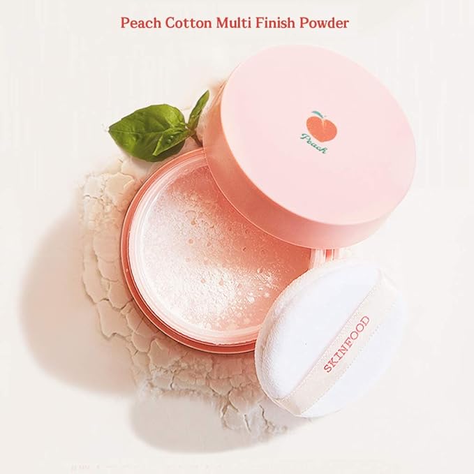 SKINFOOD Peach Cotton Multi Finish Powder 15g - 15g