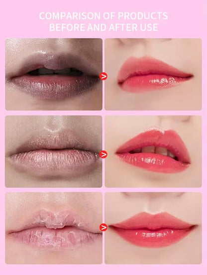 5-in-1 lip care kit, Lip scrub sleeping